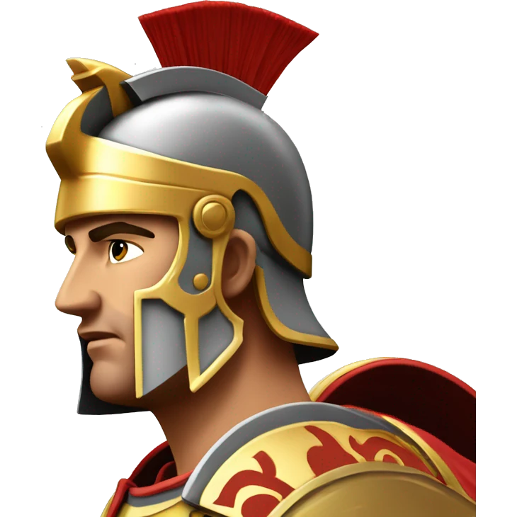 Achilles head warrior roman centurion emoji