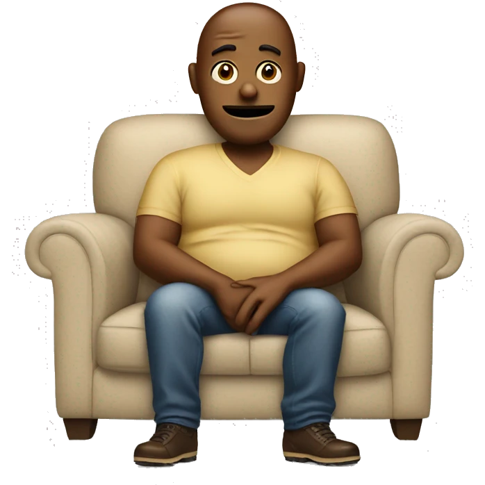 Couch potato emoji