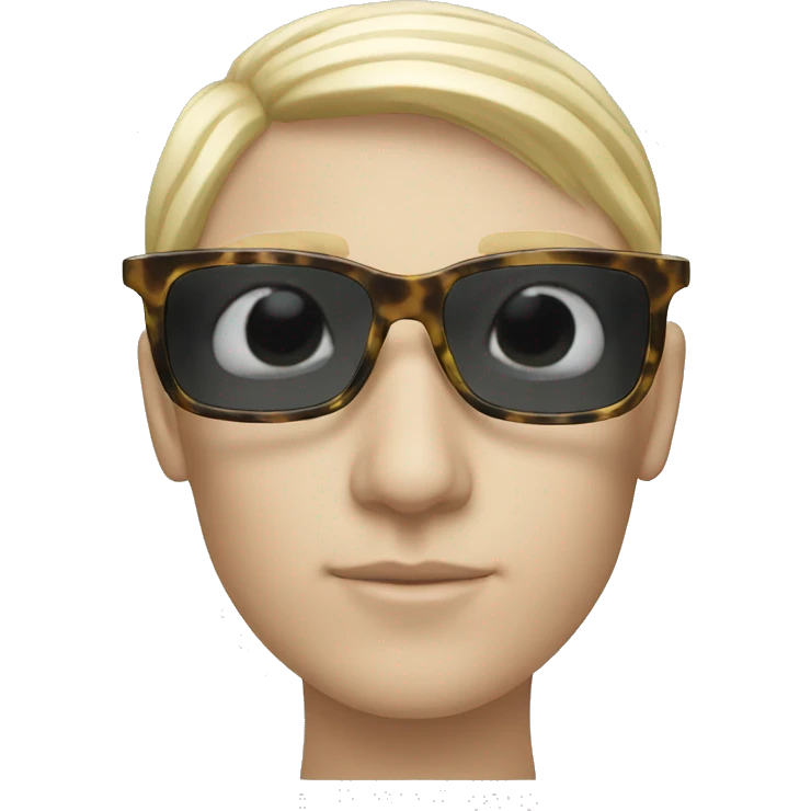 Prada glasses  emoji