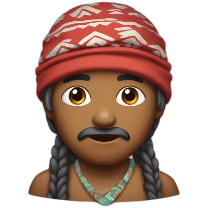 tukis man in bandana emoji