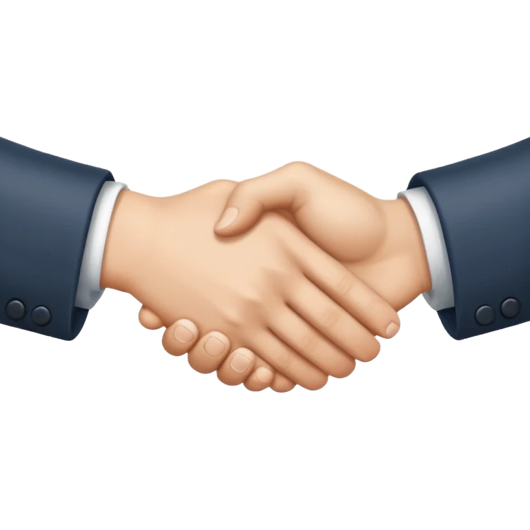 Handshake emoji