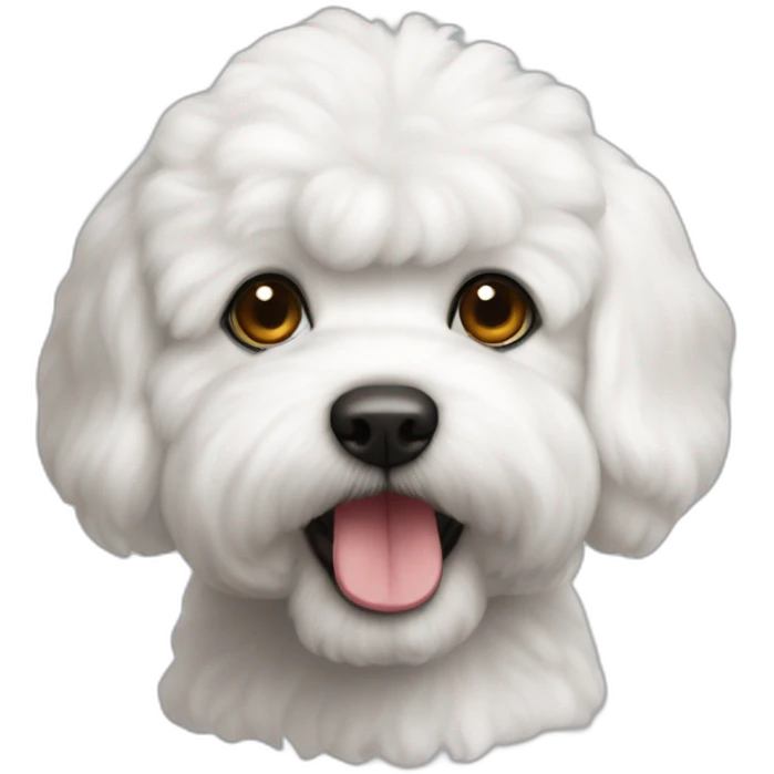 bichon habanero tricolor emoji