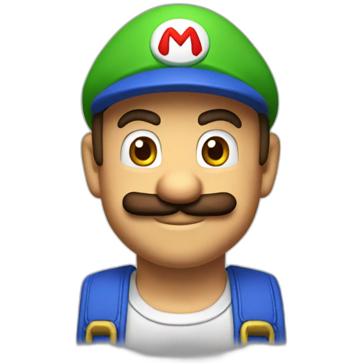 Mario de noel rouge emoji