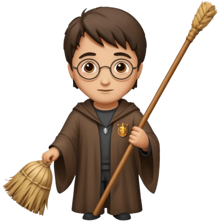 harry potter broom emoji