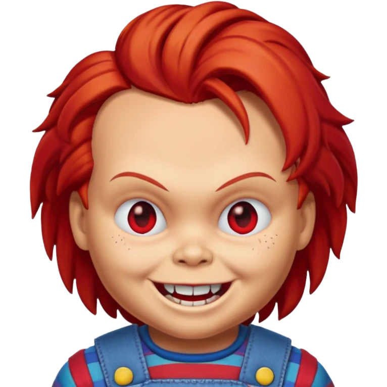 Un emojin de chuky emoji