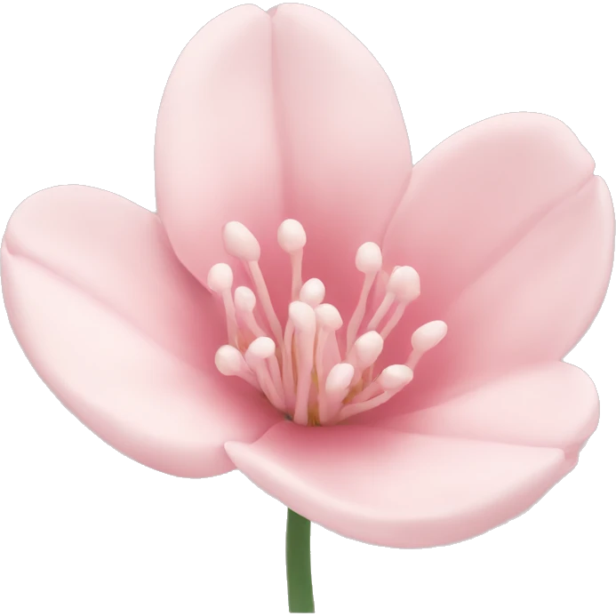 pale pink petal emoji