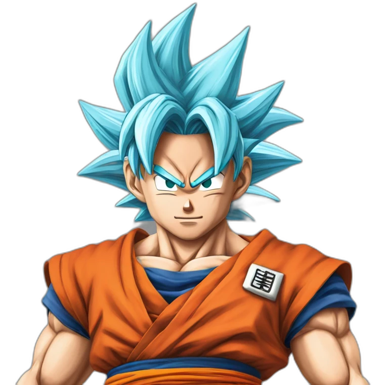 Goku ssgss kaioken emoji