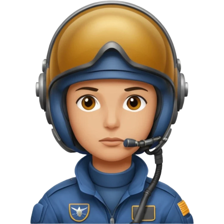 Piloto de combate emoji