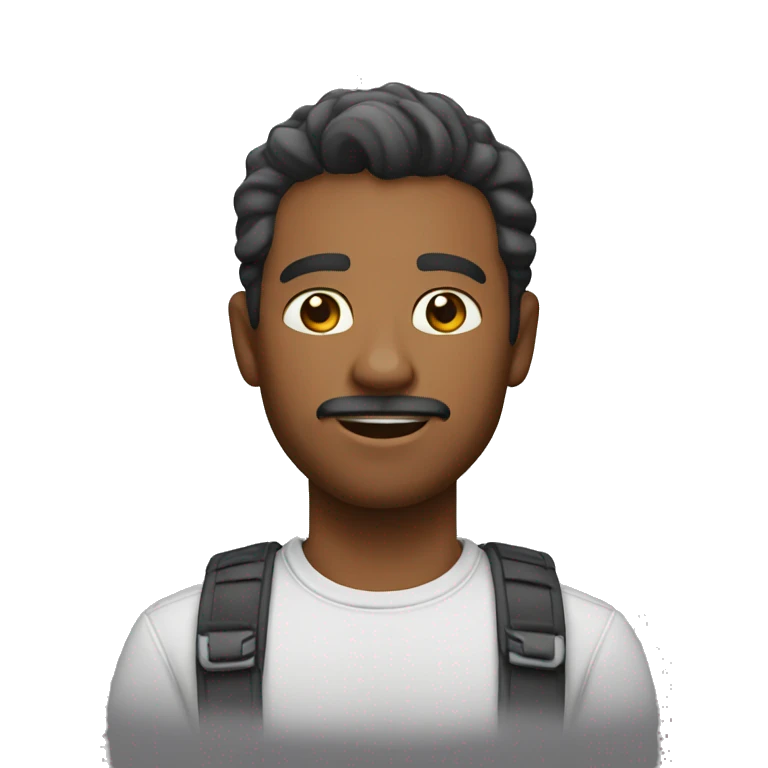 Hombre de 20 años emoji