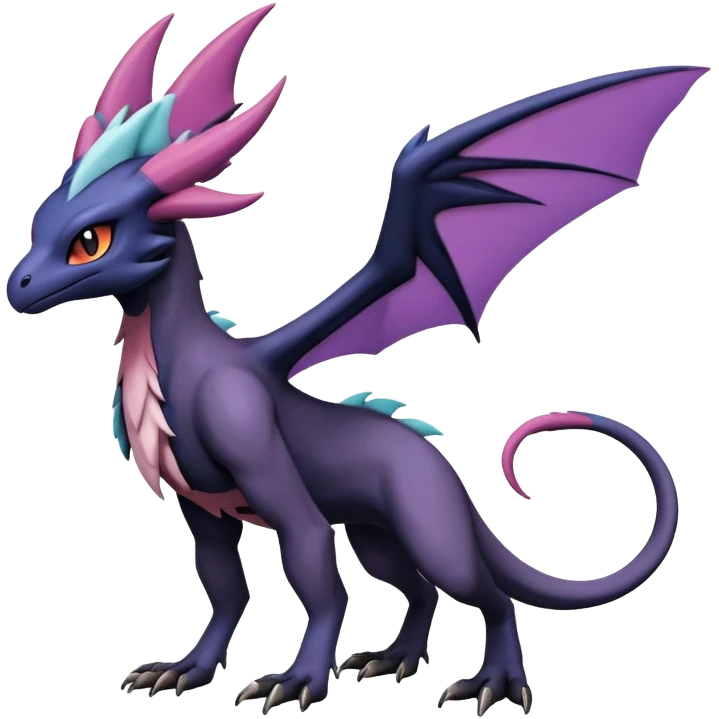 Salandit-Absol-Noibat-Noivern-Hybrid (Full body) emoji