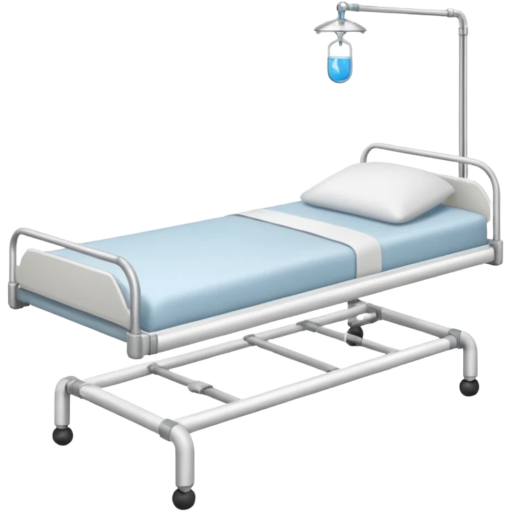 Doctor's table bed emoji