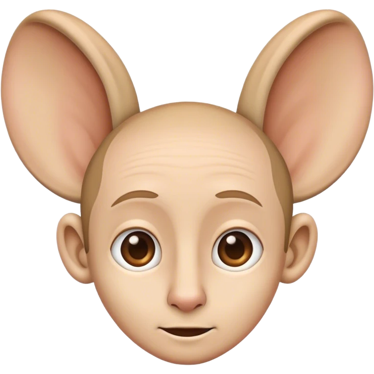 Big ear emoji