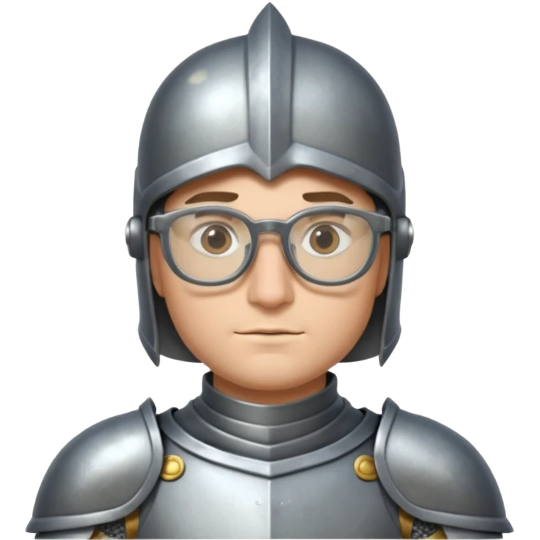 knight with glasses emoji