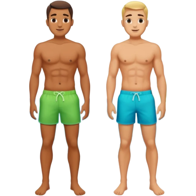 GAY men island  emoji