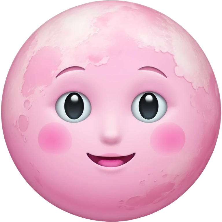 pink moon emoji