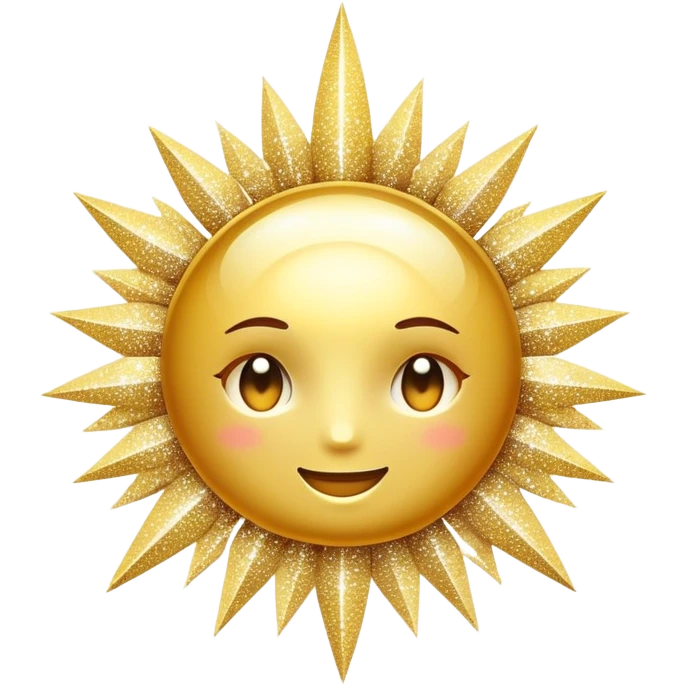 Golden sparkle  emoji