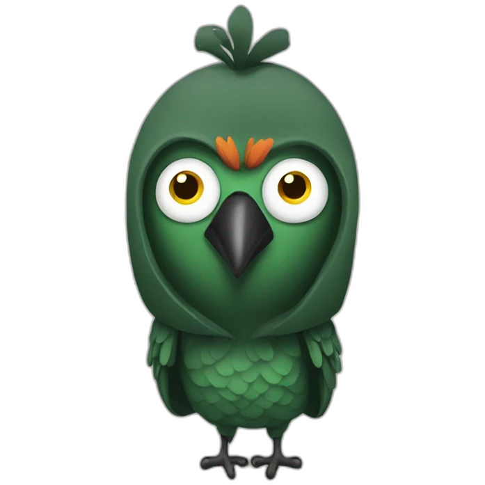 Oiseau terroriste emoji
