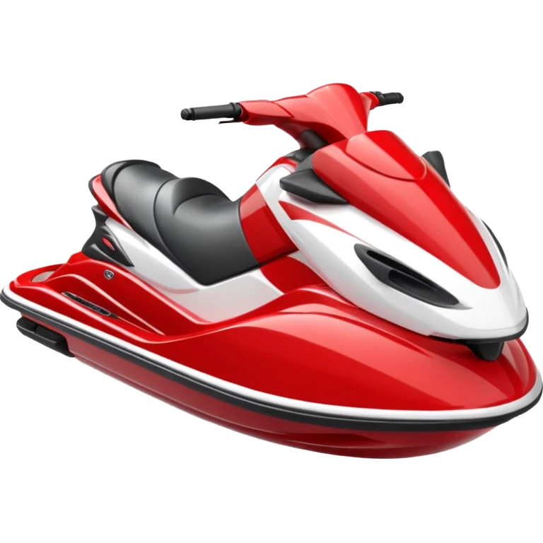 red and white jet ski emoji