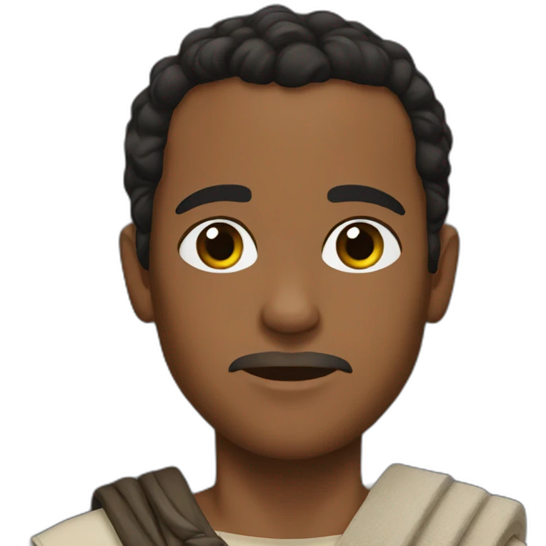 Rey negro emoji