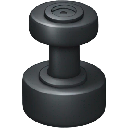 Single dumbbell emoji