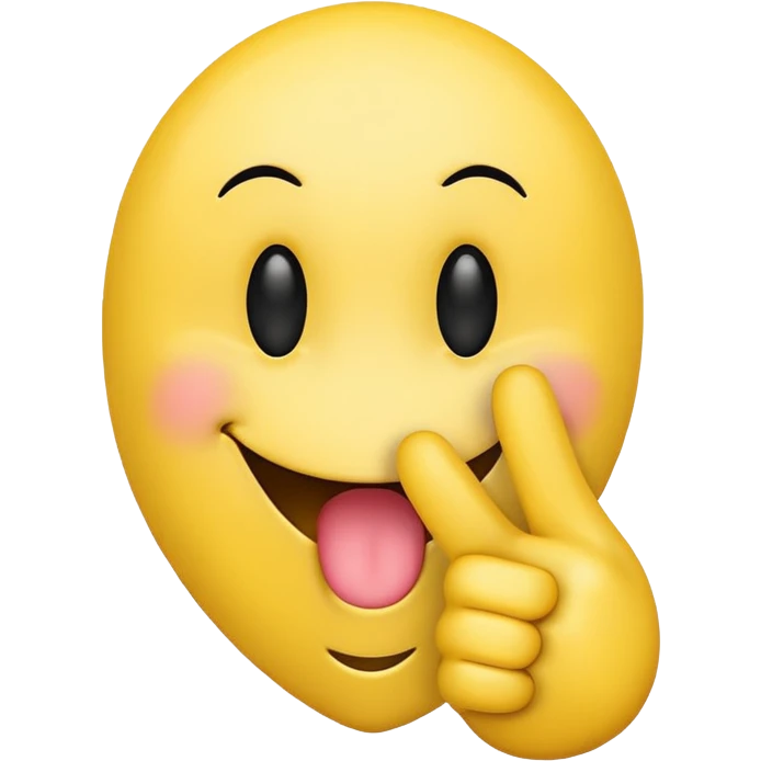Smiley middle finger  emoji
