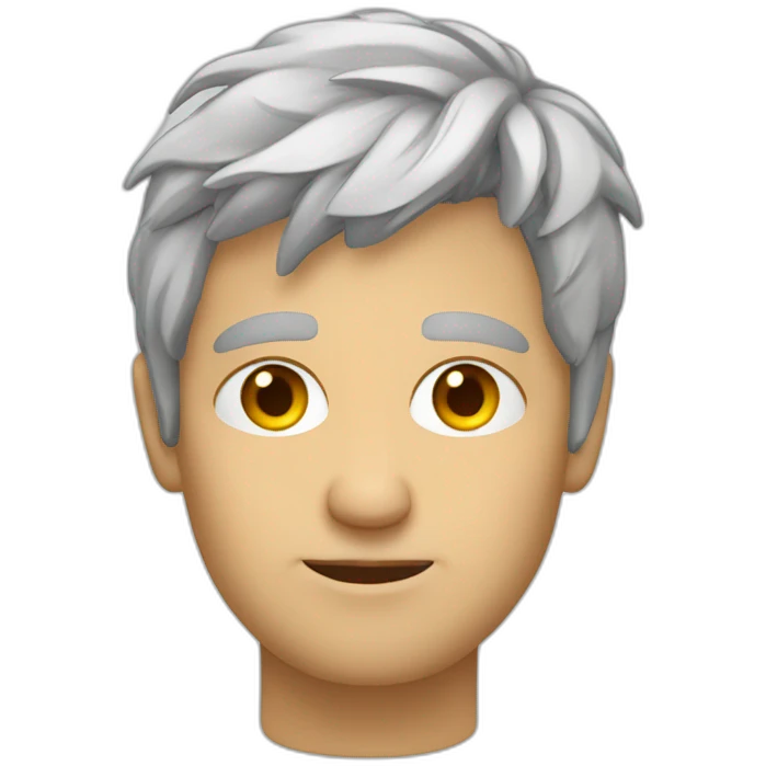 northern europes laziest coder grey hair emoji