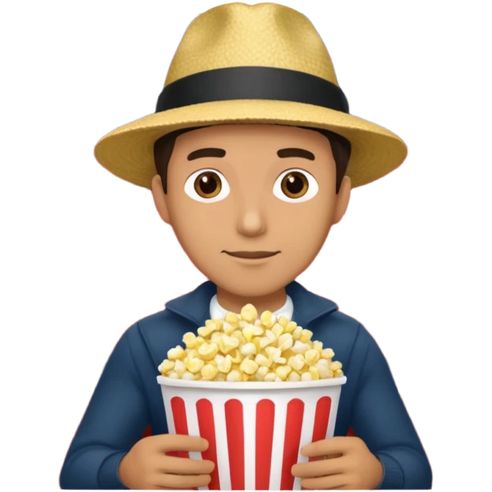man movie theater emoji