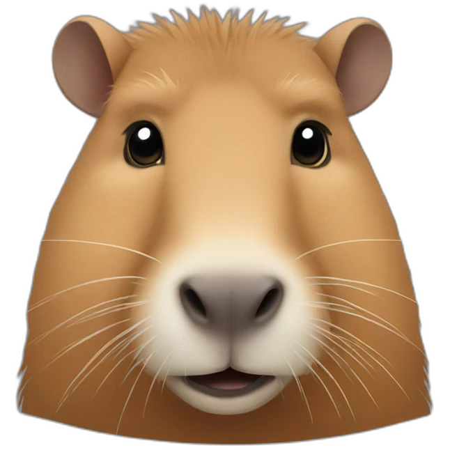 Capybara emoji