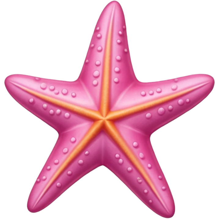 pink starfish emoji