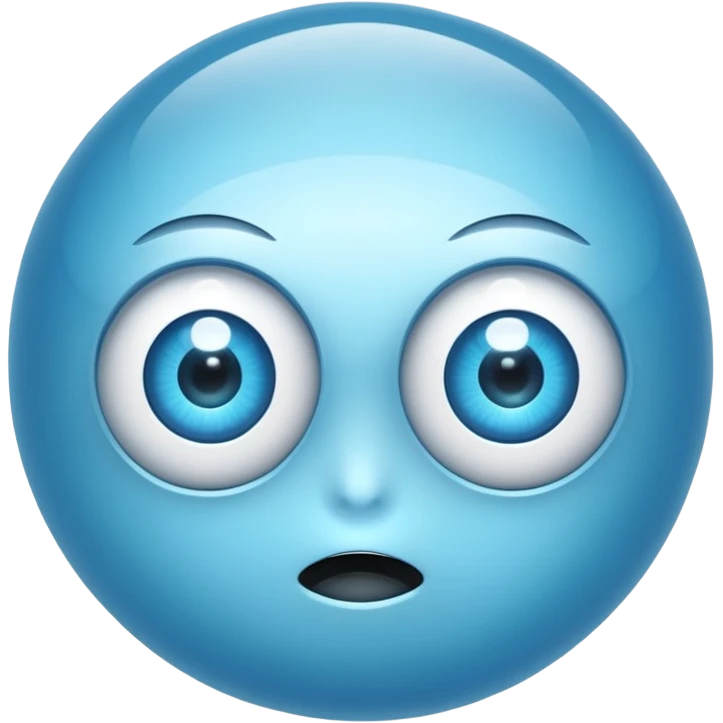 wide open eyballs emoji