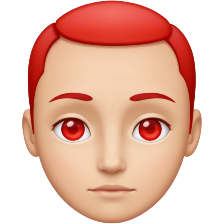 forhead with red dot  emoji