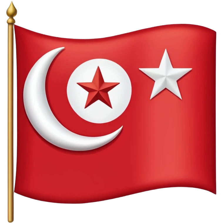 Osmanlı bayrağı  emoji