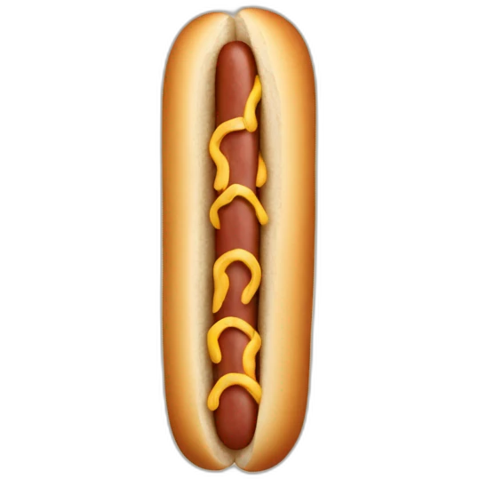 A man made of hotdogs emoji