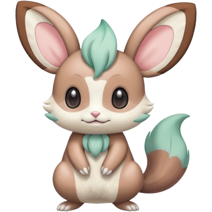 Meloetta-Minccino-Pokémon-Fakémon-creature emoji