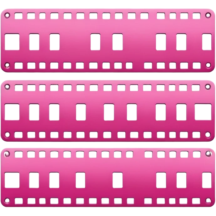 Film strip in pink  emoji