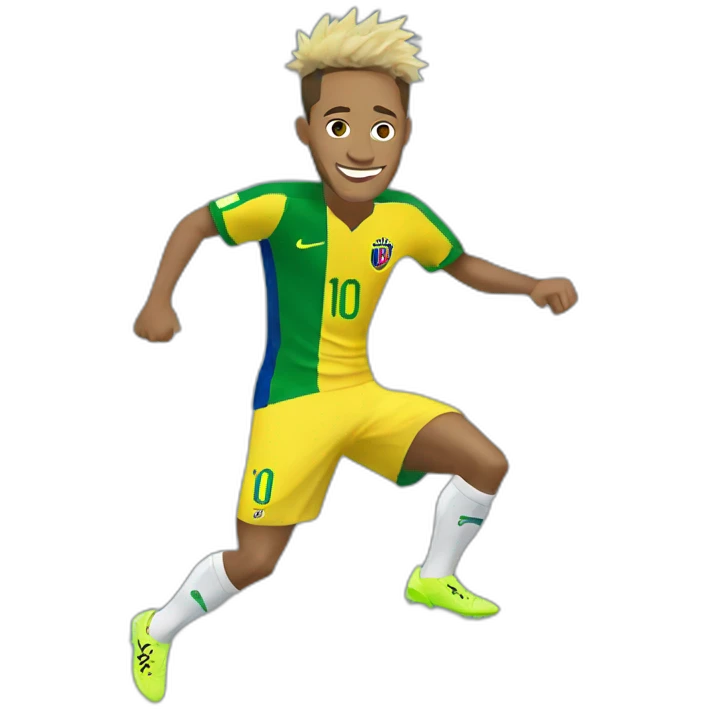 Neymar qui danse la samba emoji