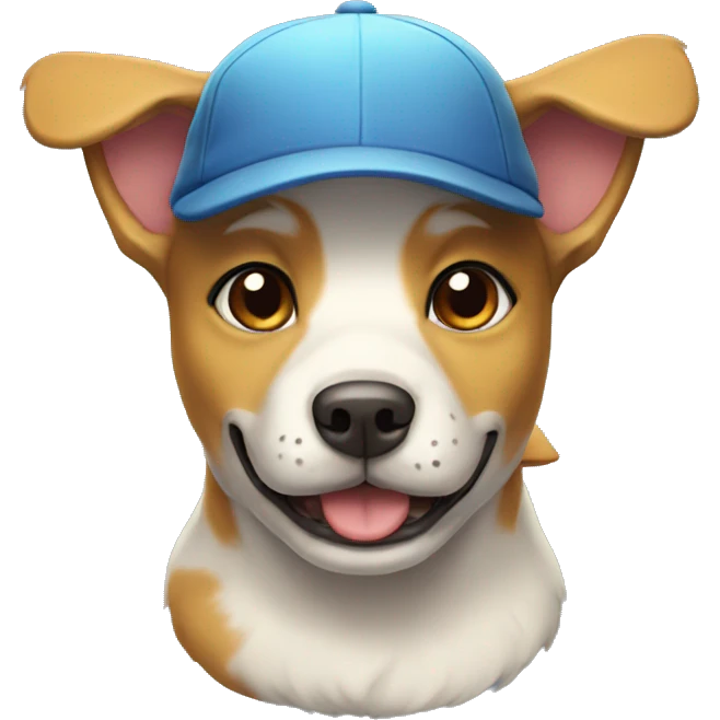 pokemon dog with a hat emoji