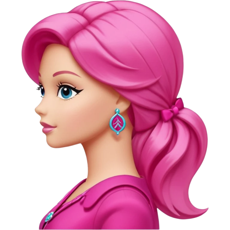 Logo barbie de profil emoji