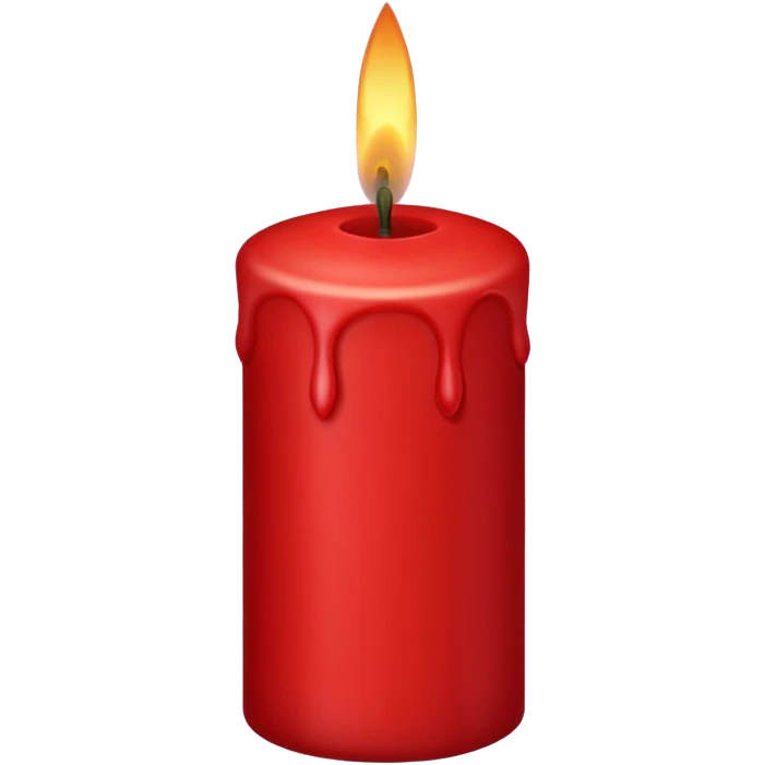 Red age 94 candle  emoji