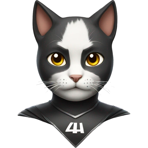 Cat superhero emoji