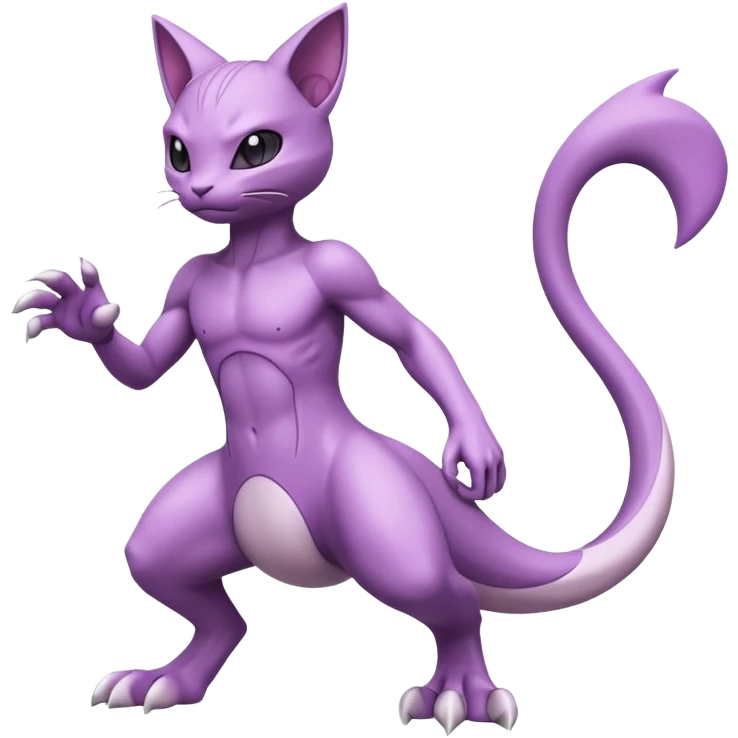 Skitty-Mewtwo-Fakémon-hybrid-creature (full body)  emoji