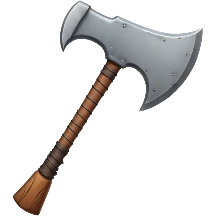 barbarian axe emoji