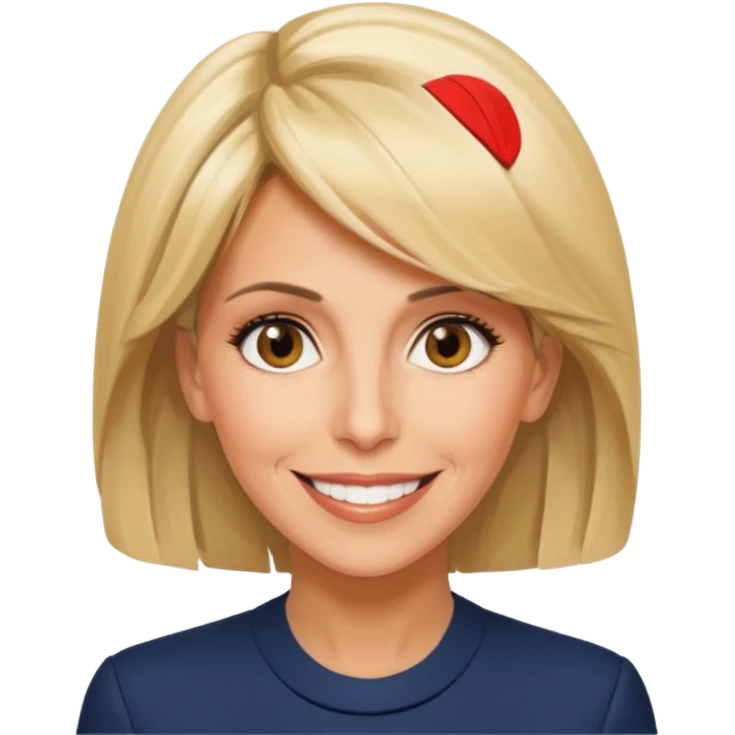 Pirate avec la tete de brigite macron emoji