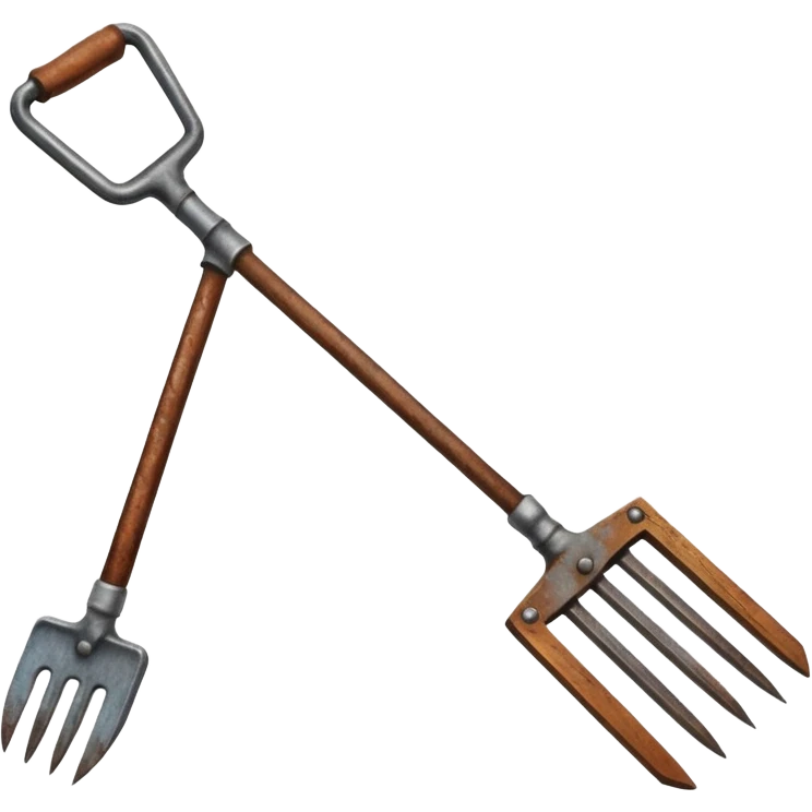 a pitchfork emoji