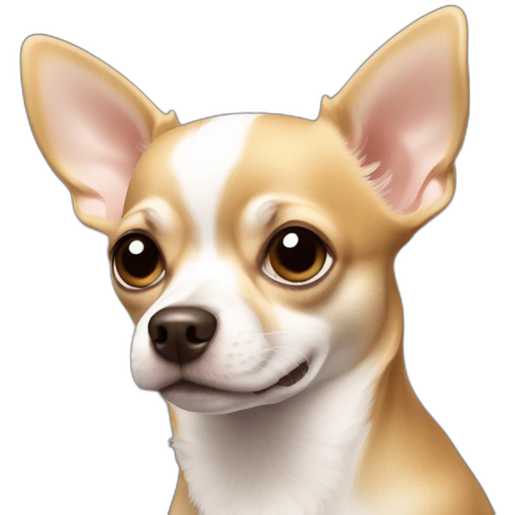 chihuahua tan white emoji