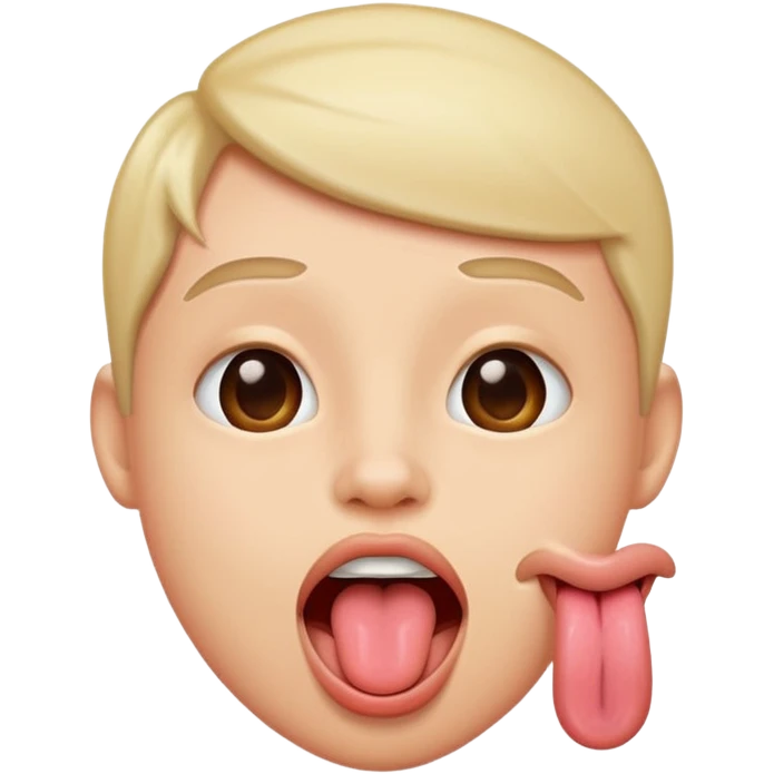 Tongue out  emoji