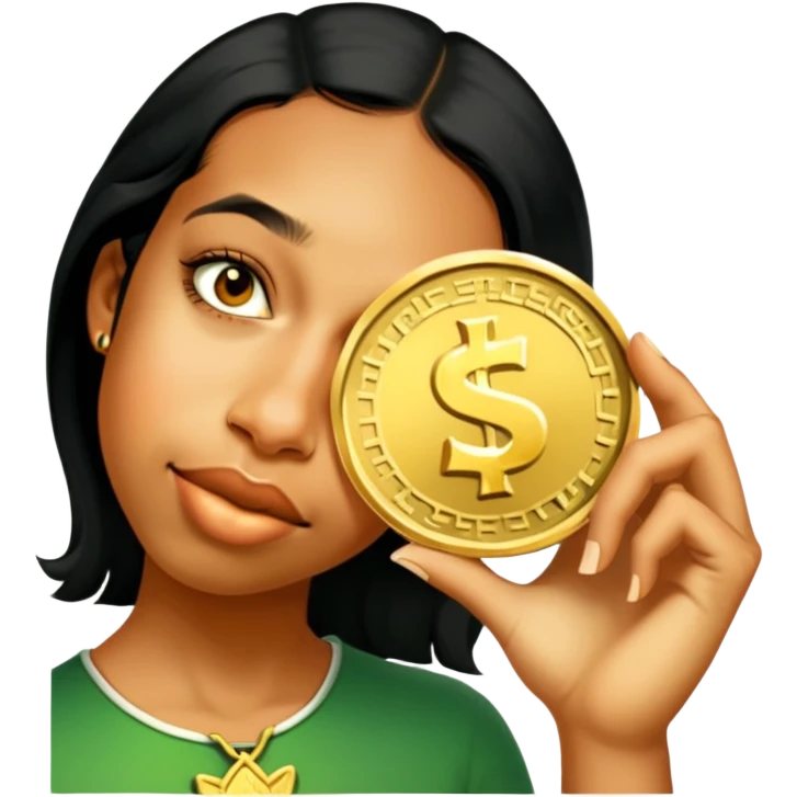 Golden Token emoji