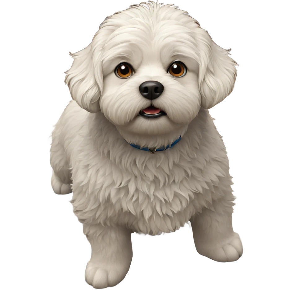 realistic dog portrait close-up emoji