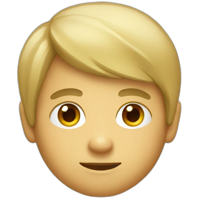 Garçon avec une switch emoji