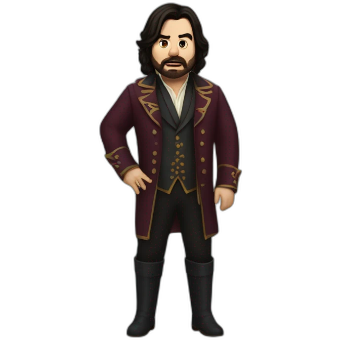 Matt Berry playing lazlo from what we do in the shadows  emoji